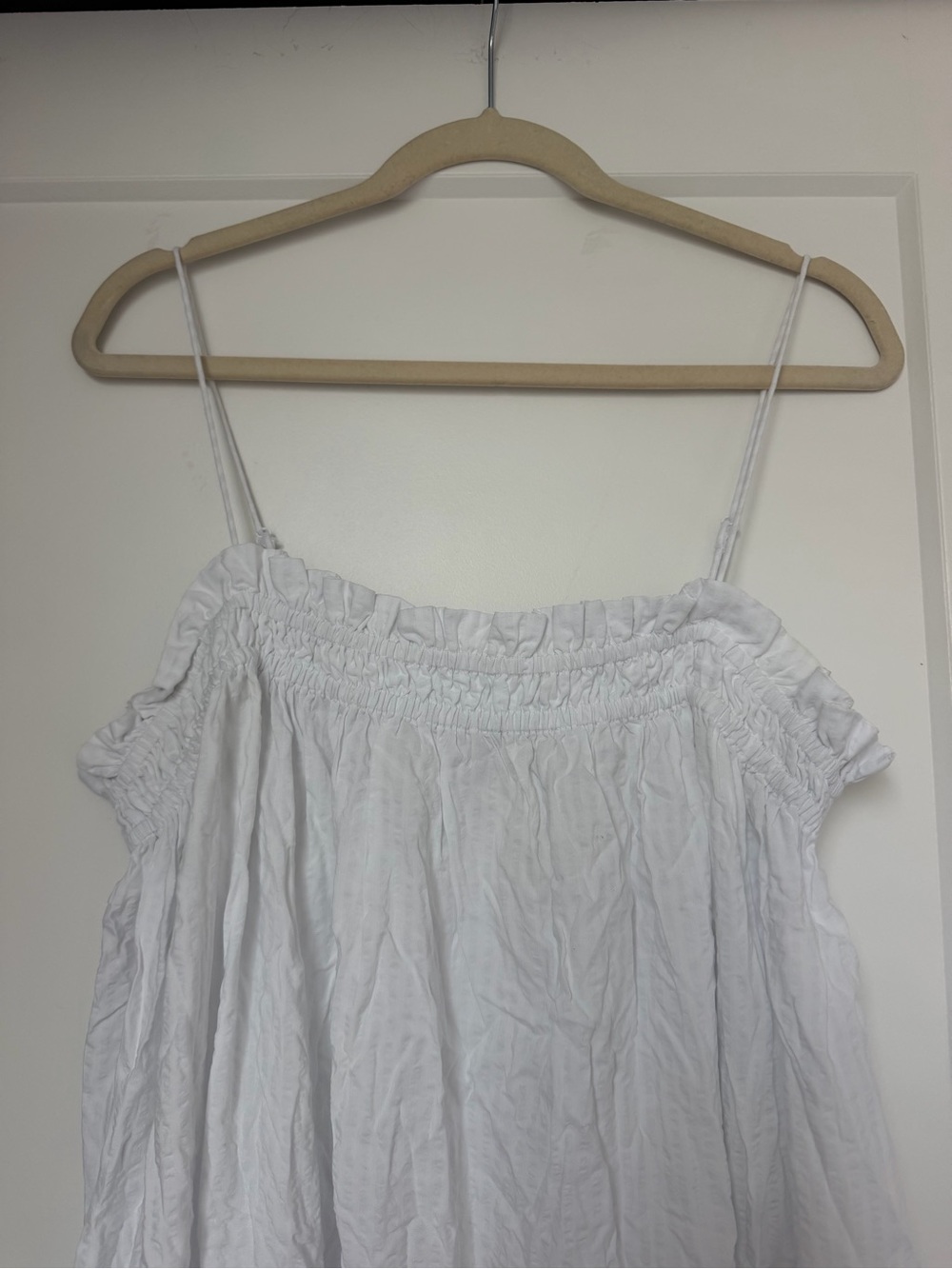 H&M White Spaghetti-Strap Maxi Dress - Picture 2 of 4